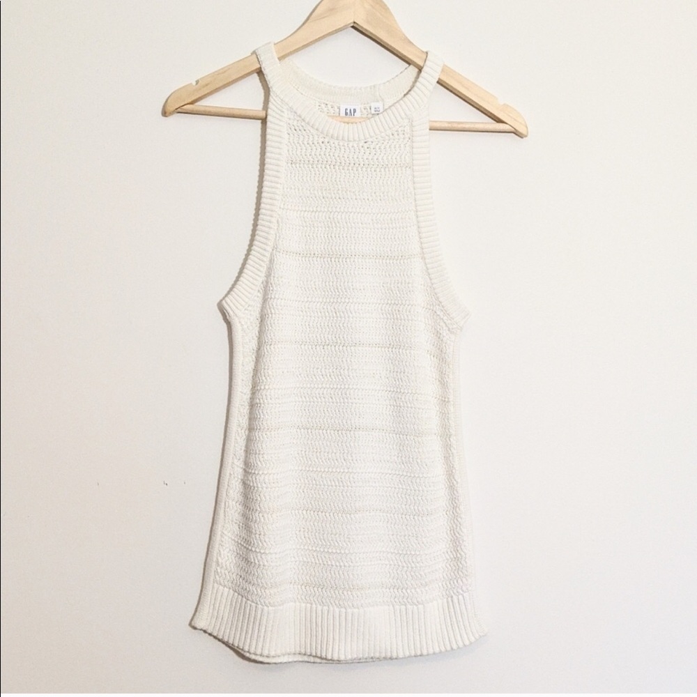 Gap Knit Sweater Sleeveless Top Size XS